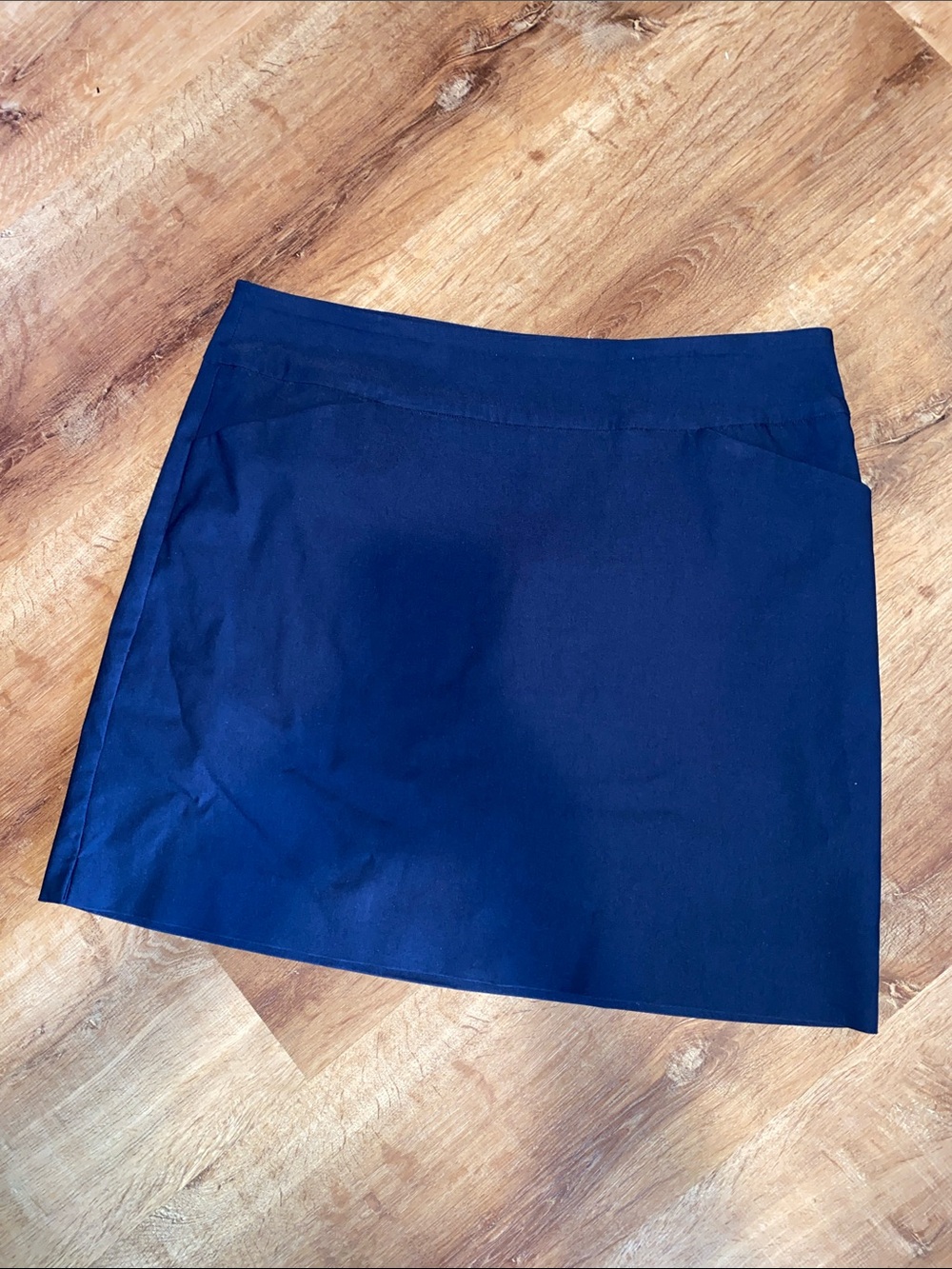 Charter Club Navy Mini Skort LARGE